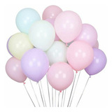 100 Unidades   Balões Bexiga Candy Colors tons Pastel   N  9