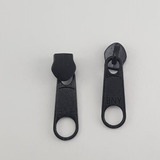 100 Unidades De Cursor N 5 Preto Para Zíper Nylon N 05 Bny