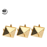 100 Unidades De Rebites De Pirâmide