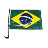 100 Unidades Haste De Bandeirinha Bandeira Do Brasil
