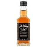 100 Unidades Jack Daniels Mini 50ml Vidro Original Lacrado