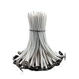 100 Unidades Pavio Para Velas 100- De Algodão De 3mm Parafinado - Velas Aromatica Decorativa Perfumada Festa Casamentos Natural Faça Você Mesmo Baixa Fumaça Velas DIY