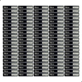 100 Unidades Tag Veicular Cr5 Nice Etiqueta Linear Adesiva