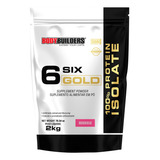 100 Whey Protein Isolate Bodybuilders Similar Gold Integral Black Essential Dux Refil 2kg Sabor Morango Em Po
