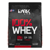 100 Whey Protein Proteína Refil 900g Dark Lab Sabor Morango
