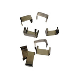 1000 Chapinhas Dentadas Para Cordão De Crachá 20mm