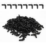 1000 Conexão Cotovelo Joelho P/ Microtubo 4mm 1/4 Irrigação