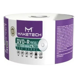 1000 Dvd-r Maketech Printable 4.7g