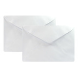 1000 Envelopes Carta 114x162mm Branco Off Set Sem Rpc 90g
