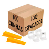 1000 Espaçador Nivelador +100 Cunhas Piso