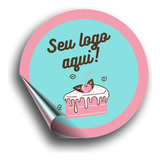 1000 Etiqueta Rótulo Vinil Adesivo À Prova D'água 8x3cm