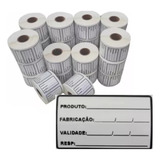 1000 Etiqueta Validade Prova D'agua Frios/ Produto Validade