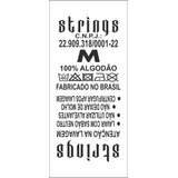 1000 Etiquetas De Composição Em Nylon 33mm X 100mm