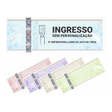 1000 Ingressos De Segurança Papel Moeda