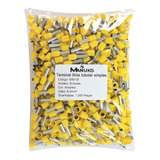 1000 Peças - Terminal Tubular Ilhós Simples 6mm² E6012