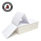 1000 Resma Etiquetas Térmicas 10x15 (100x150) Cor Branco