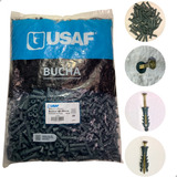 1000 Unidades Bucha C/ Anel 8mm Sem Parafuso Agora