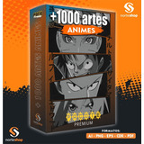 + 1000 Vetores Animes Artes Sublimação