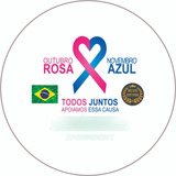 1000 Botons Botton 3 5 Outubro Rosa Novembro Azul