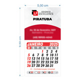 1000 Calendário Personalizado Ímã Geladeira Lembrancinha