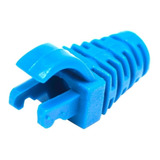 1000 Capas De Borracha Rj45 Tipo Snap In Plug Azul Claro