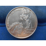 1000 Escudos Portugal Homem Seu Cavalo Moedão Prata Portugal