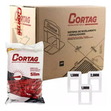 1000 Espaçadores Cortag Nivelador Slim 100 Cunhas Slim 1 5 Mm