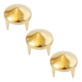 1000 Grampo 9 5mm Spike Tachinha Número 9 5 P Roupa Sapato Cor Dourado