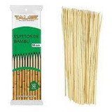1000 Palitos De Bambu Espeto P Churrasco 30cm Talge