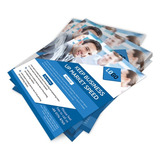1000 Panfletos Flyer 10x14 Couchê 90g Arte Grátis Frente