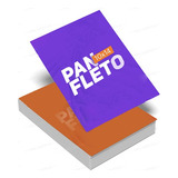 1000 Panfletos Papel Fotográfico 110g Apenas Frente
