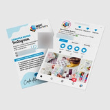 1000 Panfletos Papel Fotográfico 135g Dupla Face Milheiro