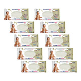1000 Toalhinhas Umedecidas Personalidade Baby 10 Pct 100un 