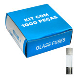 1000 X Fusível De Vidro 5x20 Pequeno Kit C 1000 Peças 3 15a Green