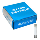 1000 X Fusível De Vidro 5x30 Grande Kit C 1000 Peças 30 Amp Green