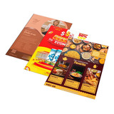 10000 Panfletos Flyer Folheto 20x28cm Em Couché Brilho 90g