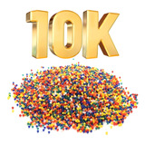 10000 Bolinhas De Gel Orbeez Gelblaster Colors 7 À 8 Mm Munição Arminha Marca Orbeez Cor Colorido