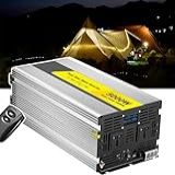 10000 W Inversor De Onda Senoidal Pura Display Digital Conversor De Voltagem Dc 12 V 24 V Para Ac 220 V Com Controle Remoto Para Inversor De Energia Solar Pv Carro 24V