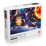 1000pc Puzzle-space Planet & Space Traveler