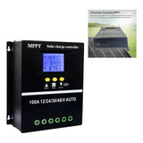 100a Mppt Controlador De Carga Do Painel Solar 24v