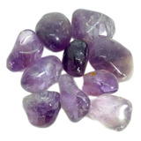 100g De Pedra Rolada De Ametista Natural