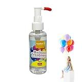 100ML Helium Balloon Protection Fluid Ultra Hi Float Treatment For Latex Balloons Makes Helium Latex Balloons Longer Long Lasting Helium Balloons For Parties Pump Included