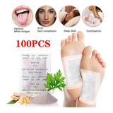 100pcs Detox Foot Patches Almofada De Bambu Adesivo De Pé De