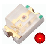 100pçs Led Smd 0805 Vermelho
