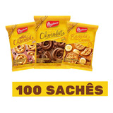 100un Biscoitos Amanteigados Sortidos Bauducco Sache 11,8g