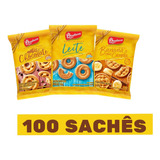100un Biscoitos Amanteigados Sortidos Bauducco Sache