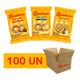 100un Biscoitos Bolacha Sortidos Bauducco Sache
