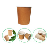100un Copo Papel Biodegradável Térmico Café