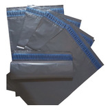 100un Envelopes Plástico Cinza Correio Segurança