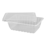 100unid Embalagem Microondas E Freezer 500ml Marmita Fitness